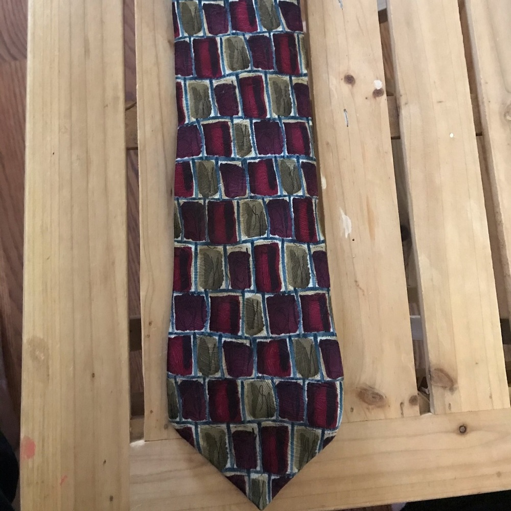 J. Garcia Carousel Collection Silk tie